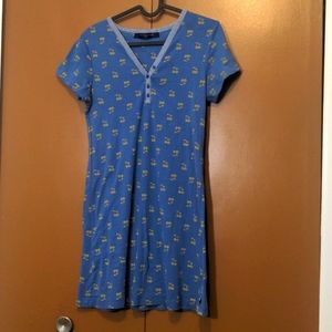 Island Print Night Dress